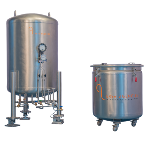 Cryogenic Vaccine Storage Chamber or Tank / Biological Sample Storage Cryo Tank