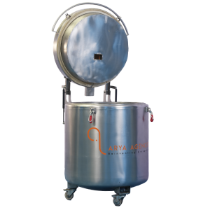 Cryogenic Open Mouth or Rotating, Biological Sample Storage Chamber